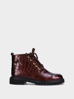 Flat Leather Ankle Boot Raissa 05 Flat Leather Ankle Boot Raissa 05