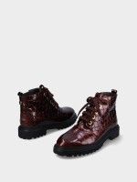 Flat Leather Ankle Boot Raissa 05 Flat Leather Ankle Boot Raissa 05