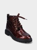 Flat Leather Ankle Boot Raissa 05 Flat Leather Ankle Boot Raissa 05