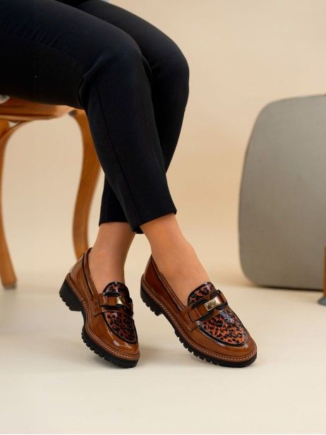 Leather Moccasin Raquel 103