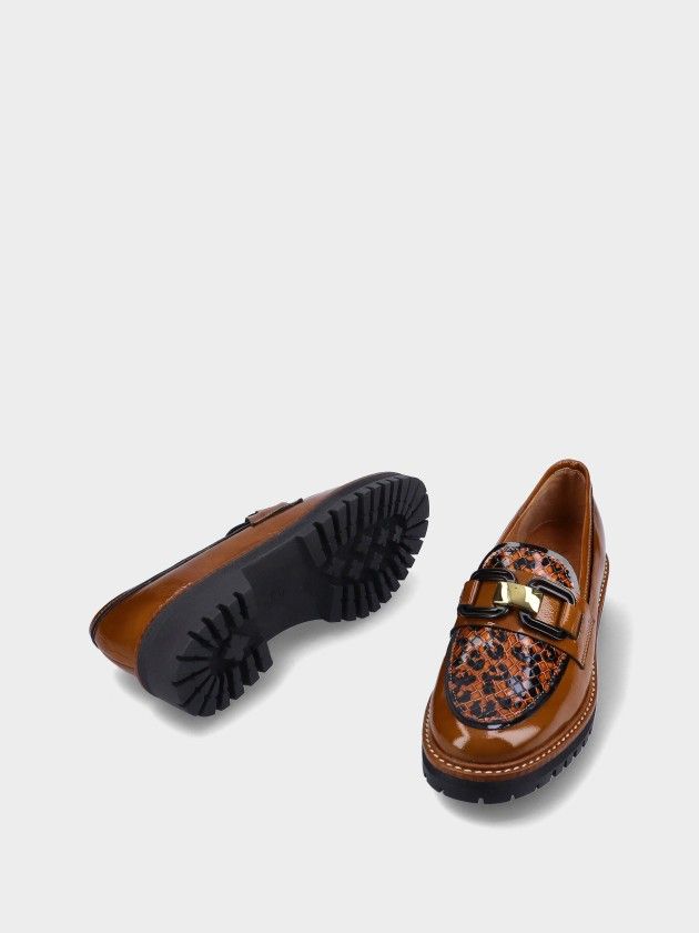 Leather Moccasin Raquel 103