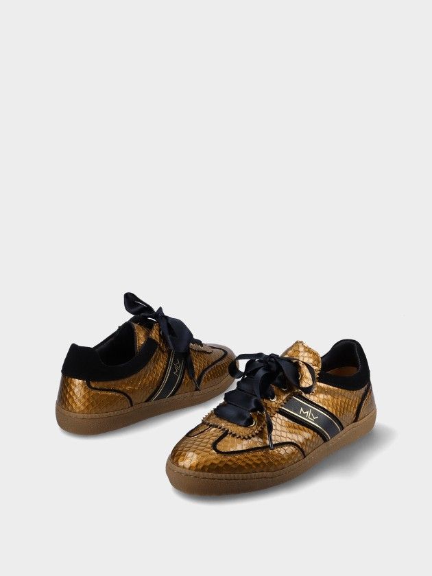 Leather Sneaker Amber 05