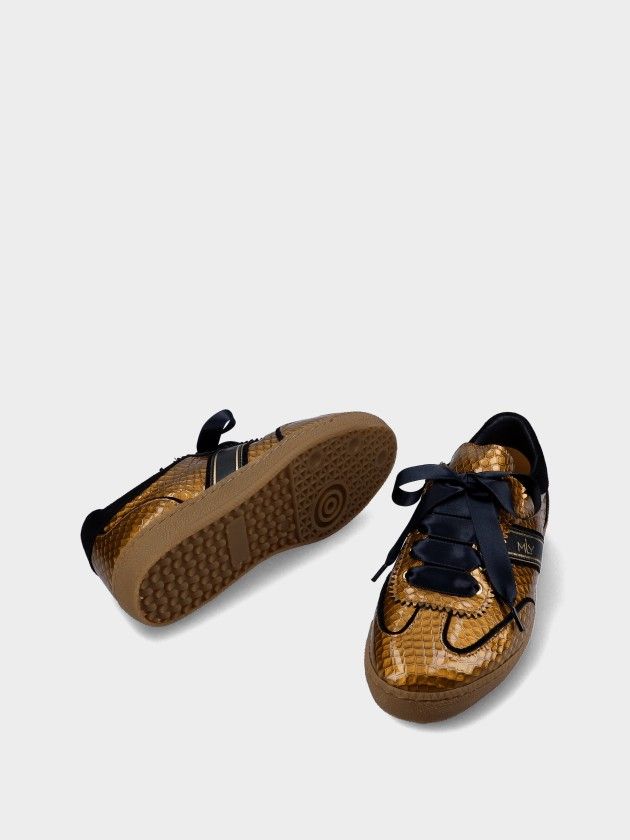 Leather Sneaker Amber 05