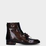 Low Heel Leather Ankle Boot Clara 06