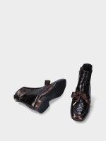 Low Heel Leather Ankle Boot Clara 06