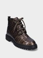 Flat Leather Ankle Boot Raissa 05 Flat Leather Ankle Boot Raissa 05