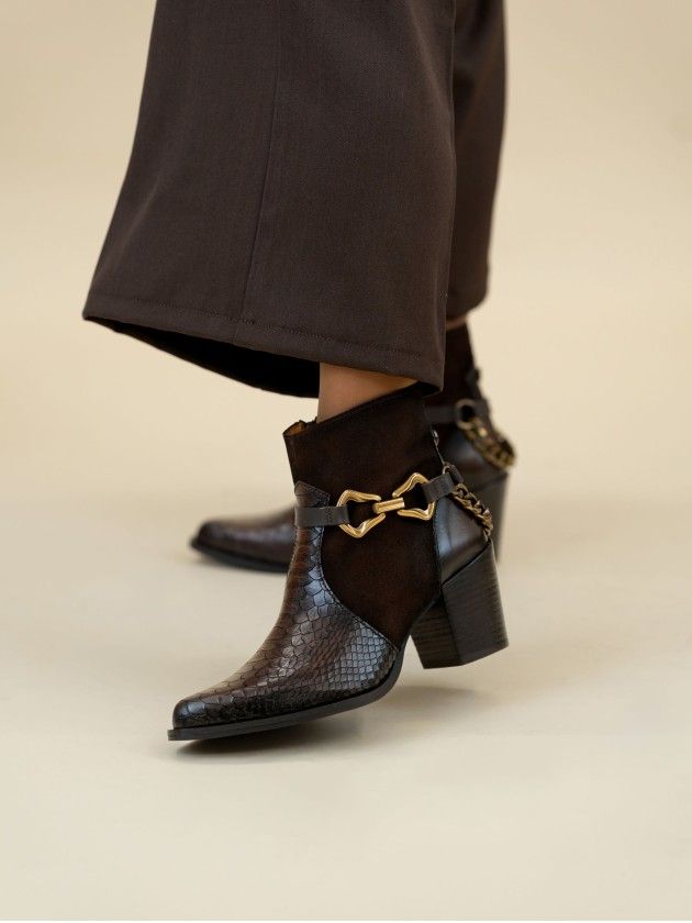 Santiags en Cuir Sonia 01 Santiags en Cuir Sonia 01