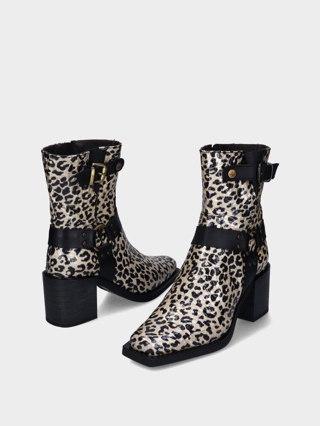 Botas Cowboy de Piel  Silvana 02