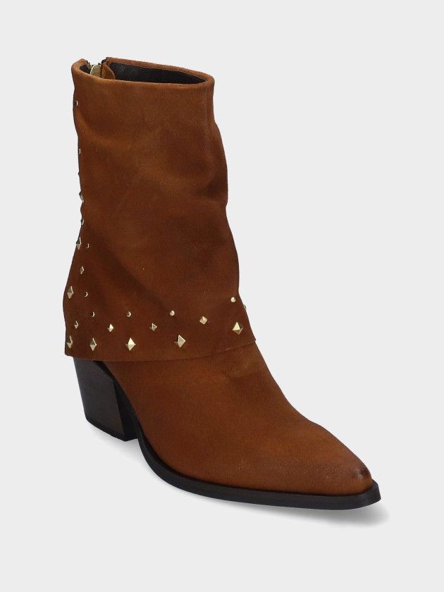 Botas Cowboy de Piel  Savana 01