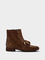 Bottine Talon Bas en Cuir Clara 05 Bottine Talon Bas en Cuir Clara 05