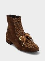 Bottine Talon Bas en Cuir Clara 05 Bottine Talon Bas en Cuir Clara 05