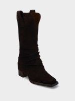 Botas Cowboy de Piel Silvana 01 Botas Cowboy de Piel Silvana 01