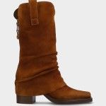 Botas Cowboy de Piel Silvana 01 Botas Cowboy de Piel Silvana 01