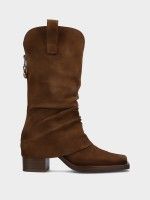 Botas Cowboy de Piel Silvana 01 Botas Cowboy de Piel Silvana 01