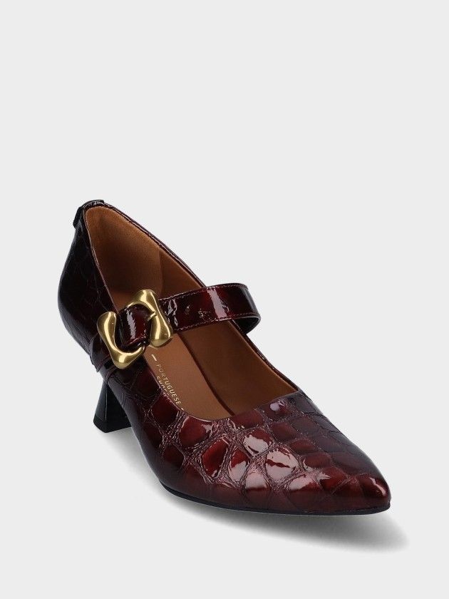 Chaussures Talon Moyen en Cuir  Lucy 07