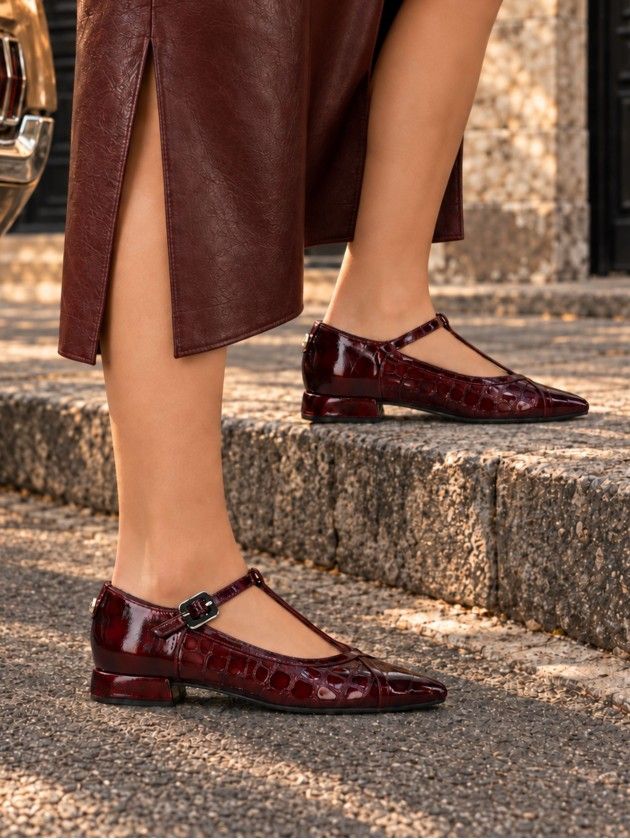 Low Heel Leather Shoe Lea 120 Low Heel Leather Shoe Lea 120