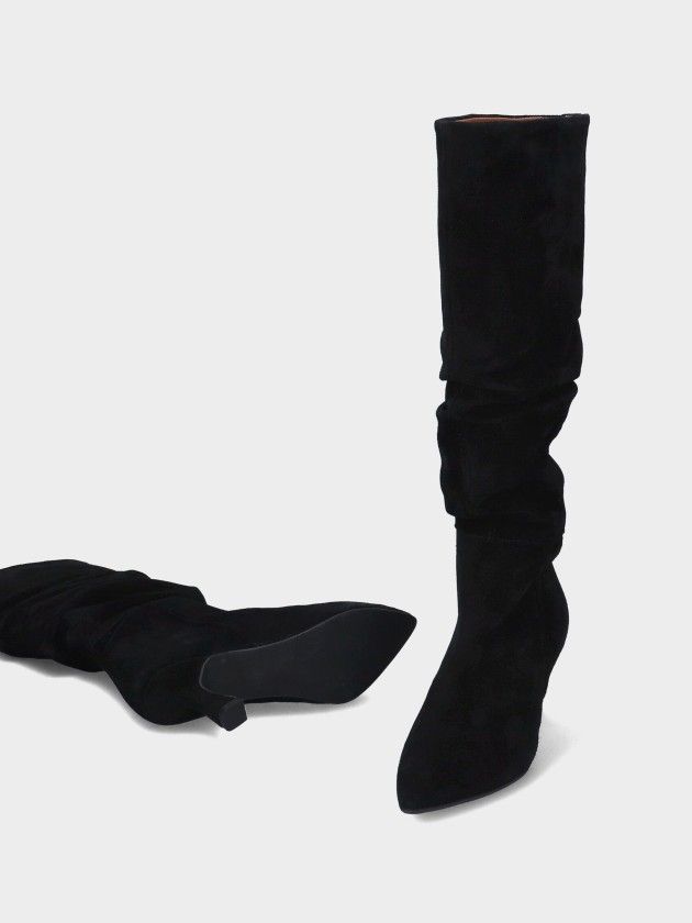 Bota Salto Alto em Pele Leonor 05