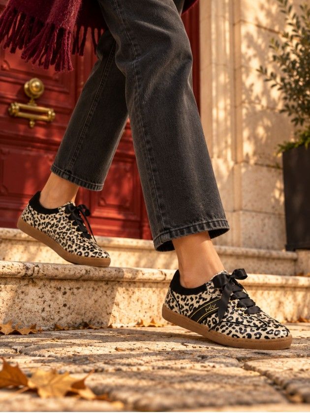 Leather Sneaker Amber 05