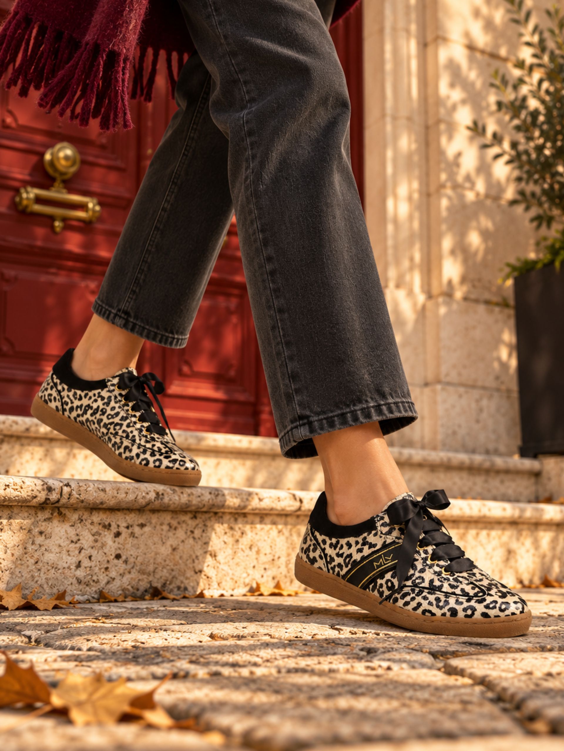 Leather Sneaker Amber 05