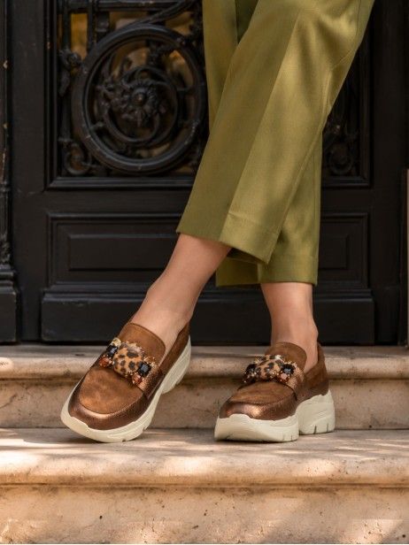 Leather Moccasin Aline 13
