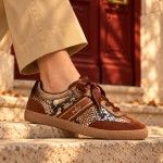 Leather Sneaker Amber 04