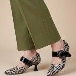 Mid Heel Leather Shoe Lucy 12 Mid Heel Leather Shoe Lucy 12