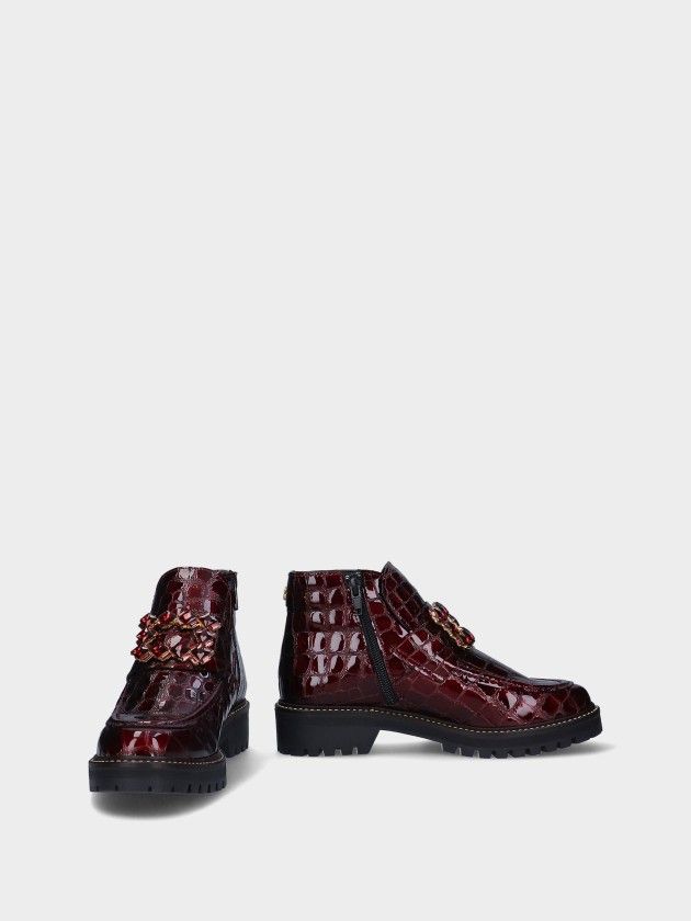 Leather Ankle Boot Raquel 113