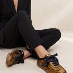 Leather Sneaker Amber 05