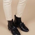 Low Heel Leather Ankle Boot Clara 06