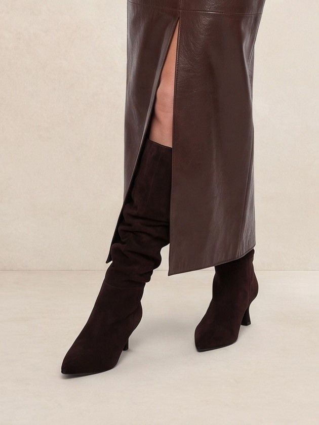 High Heel Leather Boot Leonor 05 High Heel Leather Boot Leonor 05
