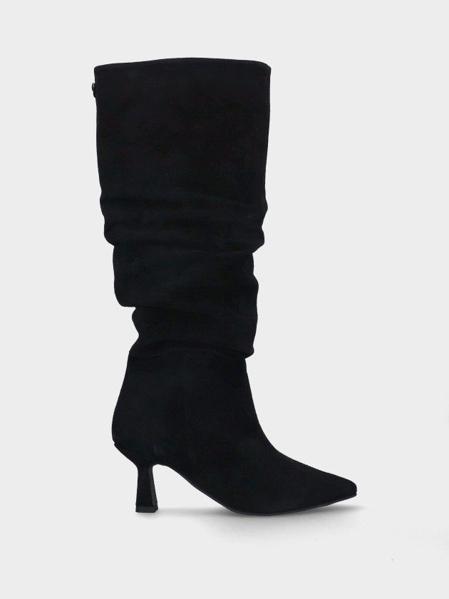 High Heel Leather Boot Leonor 05