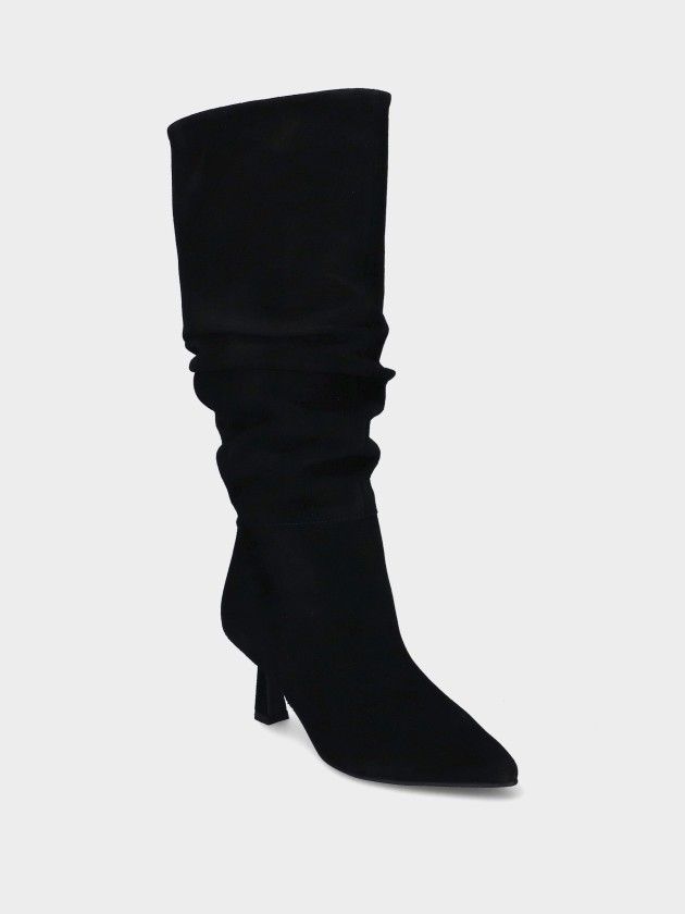 High Heel Leather Boot Leonor 05